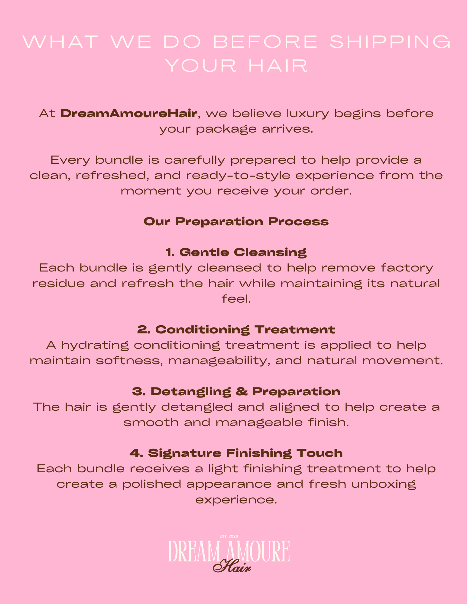DreamAmoureHair Hair Care E-Book