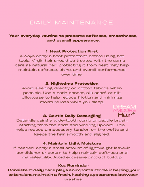 DreamAmoureHair Hair Care E-Book