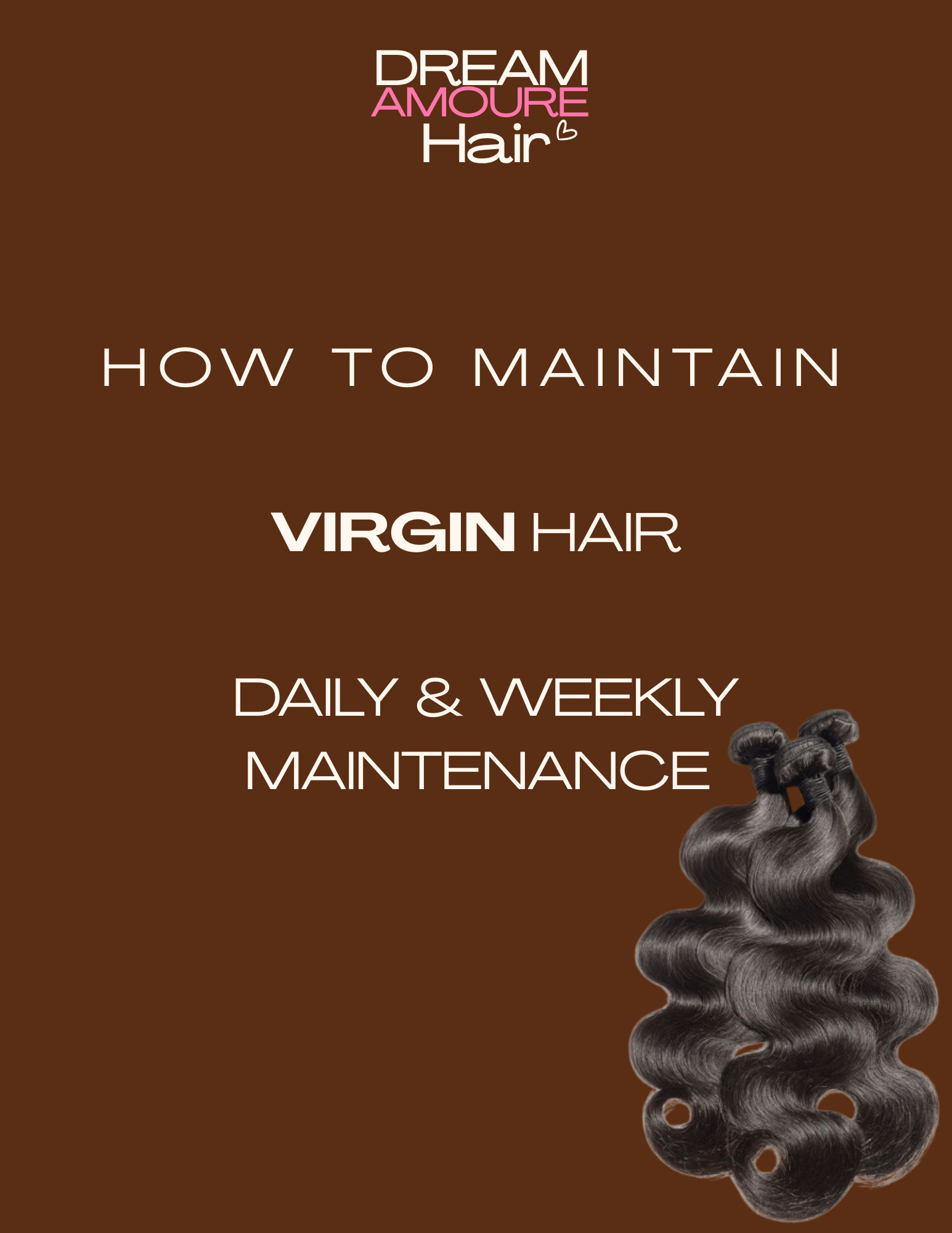 DreamAmoureHair Hair Care E-Book